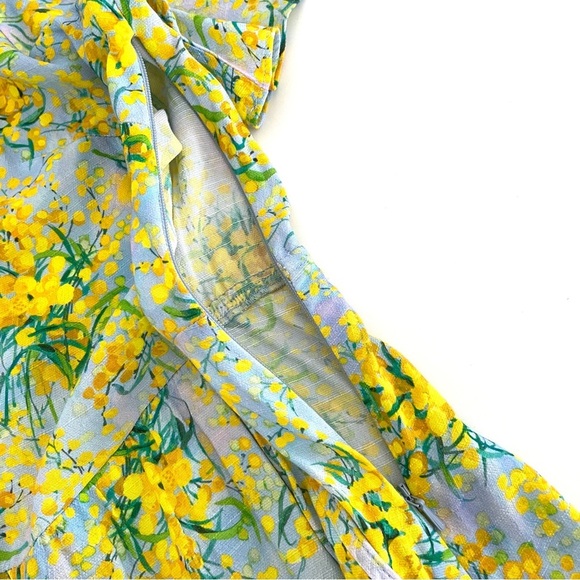 & Other Stories Flutter Sleeve Floral Midi Dress - Picture 12 of 15